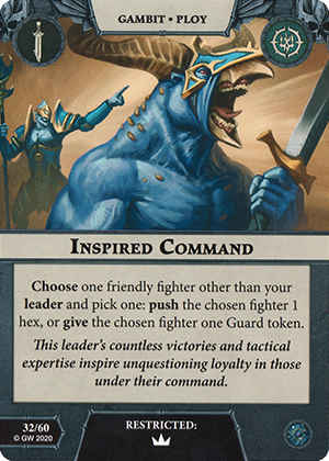 Inspired Command card image - hover